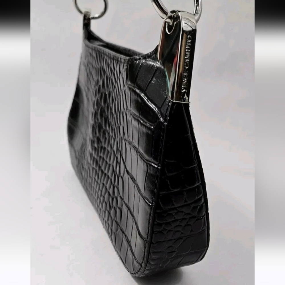 Vince Camuto Black Irene Shoulder Bag - Picture 7 of 13